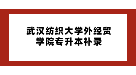 武汉纺织大学外经贸学院专升本补录.jpg