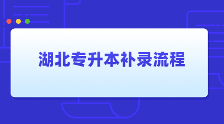 湖北专升本补录流程.jpg