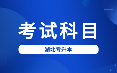 武昌理工学院专升本考试科目